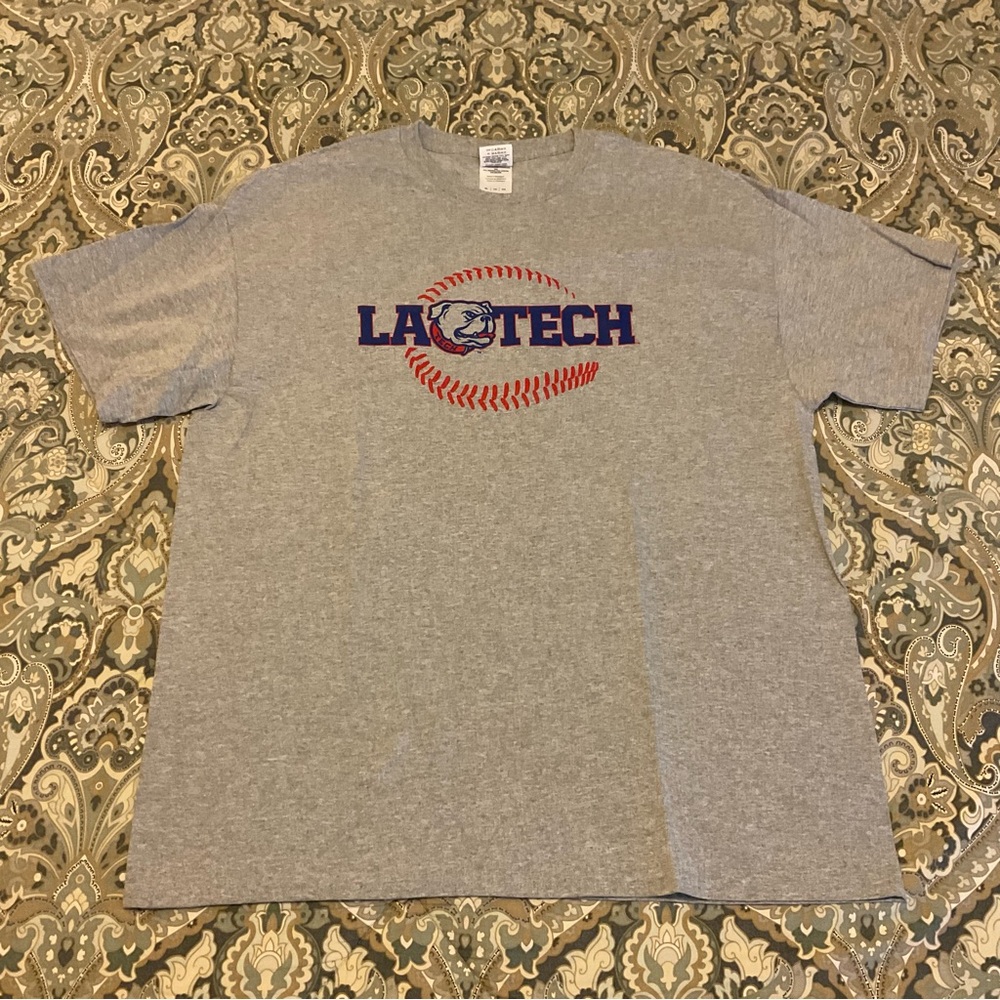 New Louisiana Tech Bulldogs Baseball T-Shirt Sz XL